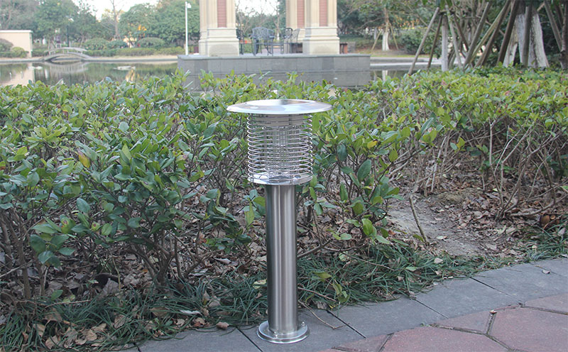 物業安裝的小區滅蚊燈