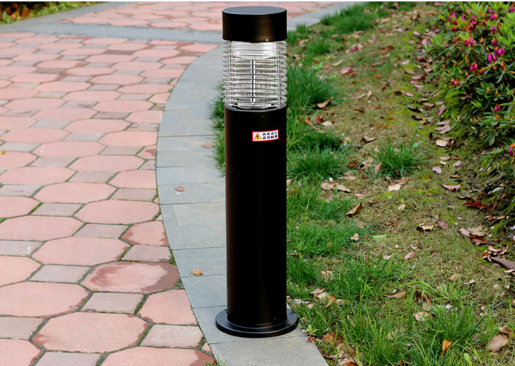 戶外滅蚊燈接市電，無需充電